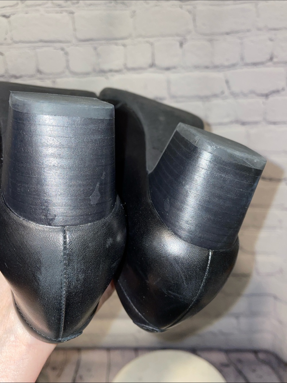 Clarks Black Mary Jane Block Heel Pumps • Sz 9.5 - Picture 7 of 8